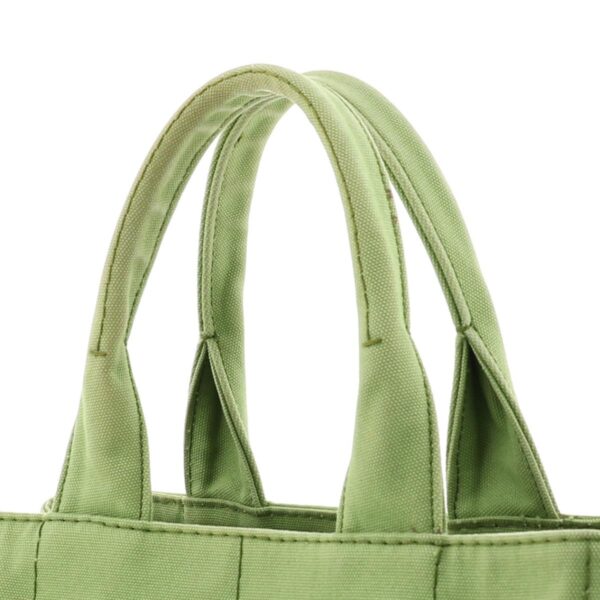 1240001031911 3 Prada Canapa Shopping Tote Bag Green