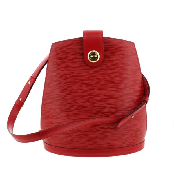 1240001031914 1 Louis Vuitton Cluny Shoulder Bag Epi Red