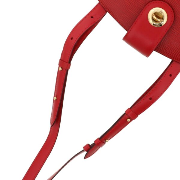 1240001031914 5 Louis Vuitton Cluny Shoulder Bag Epi Red