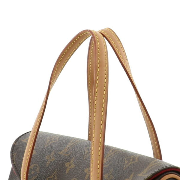 1240001031917 3 Louis Vuitton Sonatine Handbag Monogram Brown