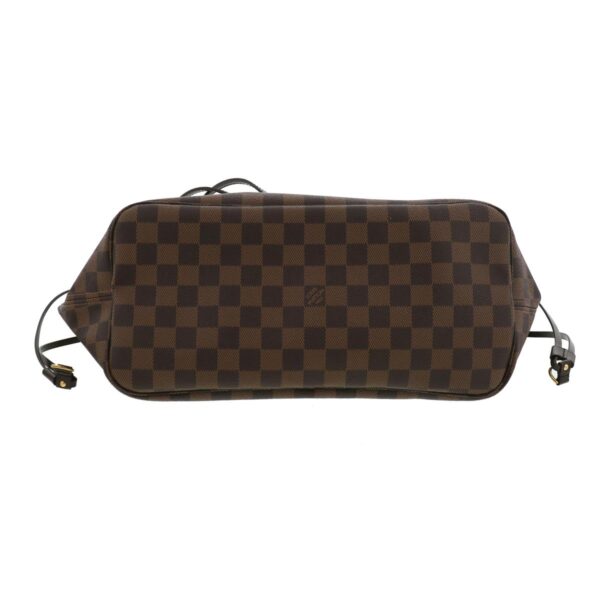 1240001031940 4 Louis Vuitton Neverfull MM Tote Bag Damier Brown