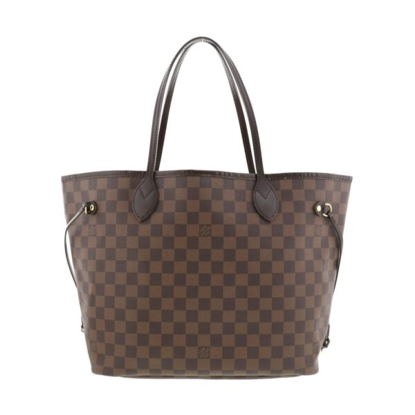 1240001031987 1 Louis Vuitton Neverfull MM Tote Bag Damier Ebene