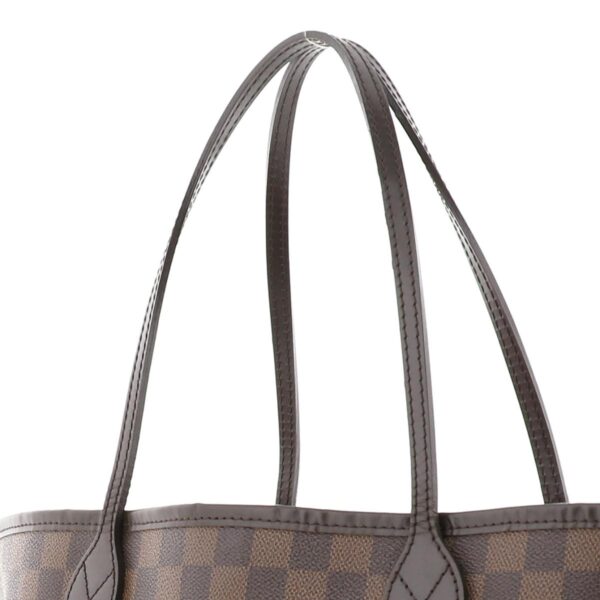 1240001031987 3 Louis Vuitton Neverfull MM Tote Bag Damier Ebene