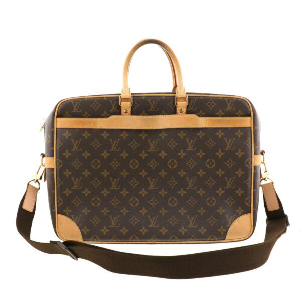 1240001032085 1 Louis Vuitton Porte De Cumain Voyage Compatiment Monogram