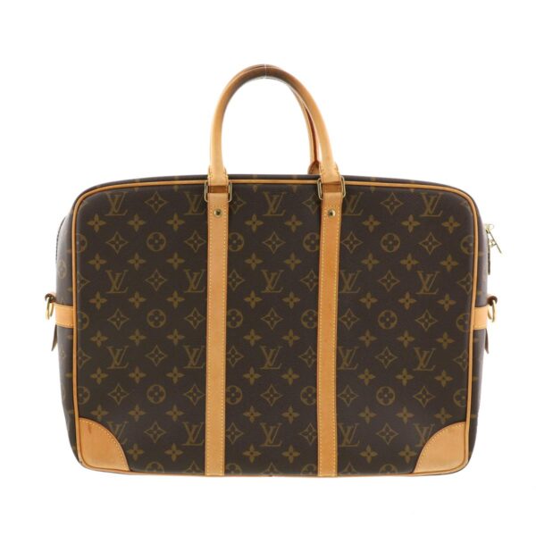 1240001032085 4 Louis Vuitton Porte De Cumain Voyage Compatiment Monogram