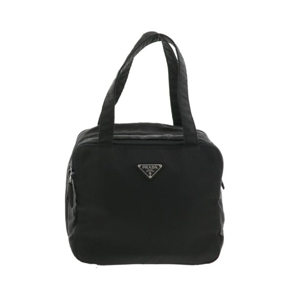 1240001032228 1 Prada Nylon Mini Tote Bag Black