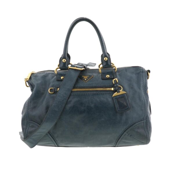 1240001032237 1 Prada 2way Tote Bag Blue