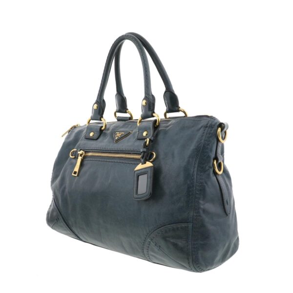 1240001032237 2 Prada 2way Tote Bag Blue