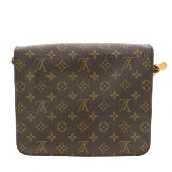 1240001032256 3 Louis Vuitton Cult Seal Shoulder Bag Monogram Brown