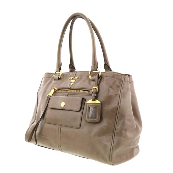 1240001032262 2 Prada 2way Shoulder Bag Brown