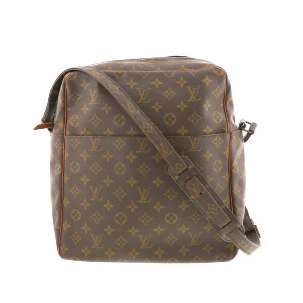 1240001032394 1 Louis Vuitton Monogram Shoulder Bag Monogram Brown