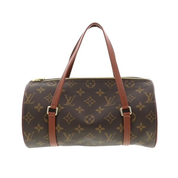 1240001032395 1 Louis Vuitton Papillon Handbag Monogram Brown