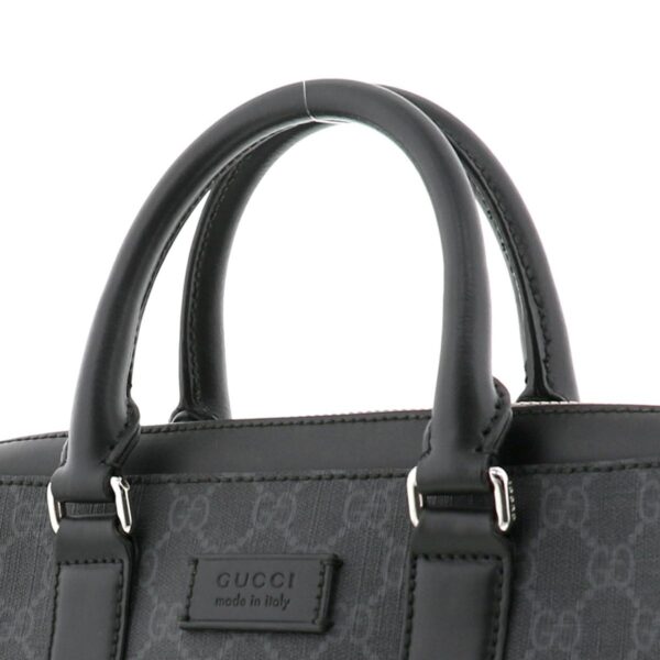 1240001032412 3 Gucci GG Supreme Briefcase Black