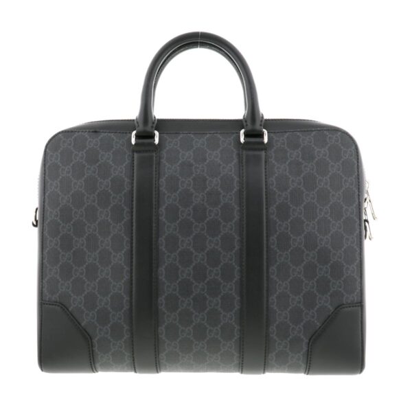 1240001032412 4 Gucci GG Supreme Briefcase Black