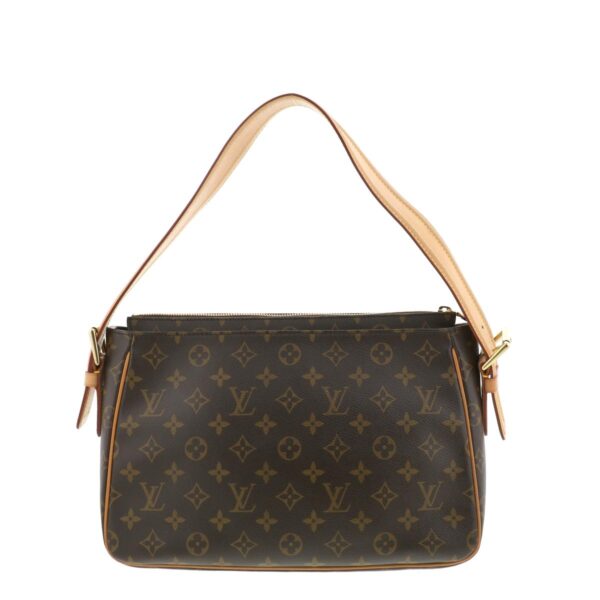 1240001032420 5 Louis Vuitton Viva Cite MM Shoulder Bag Monogram Brown