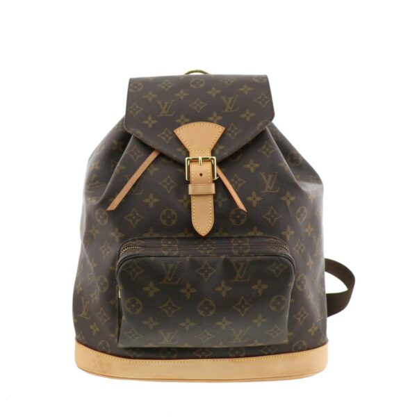 1240001032429 1 Louis Vuitton Monsouris Rucksack Monogram Brown