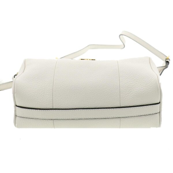 1240001032488 4 Prada Leather Shoulder Bag White