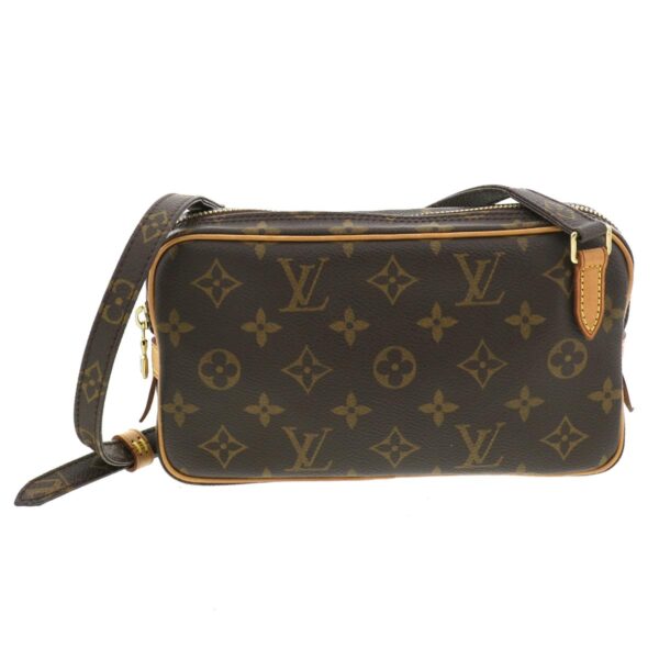 1240001032574 1 Louis Vuitton Pochet Malle Bandolier Shoulder Bag Monogram