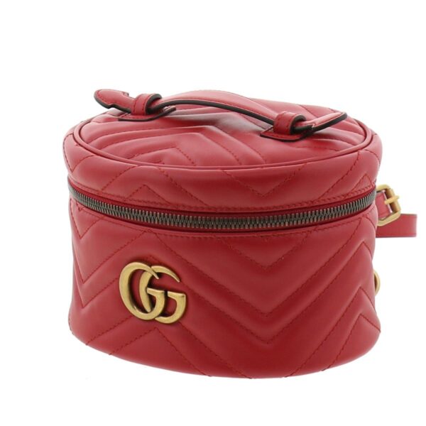 1240001032699 2 Gucci GG Marmont Rucksack Red