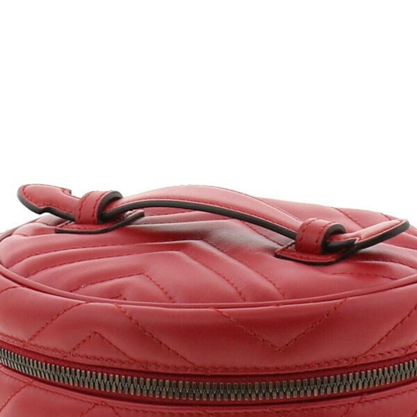 1240001032699 3 Gucci GG Marmont Rucksack Red