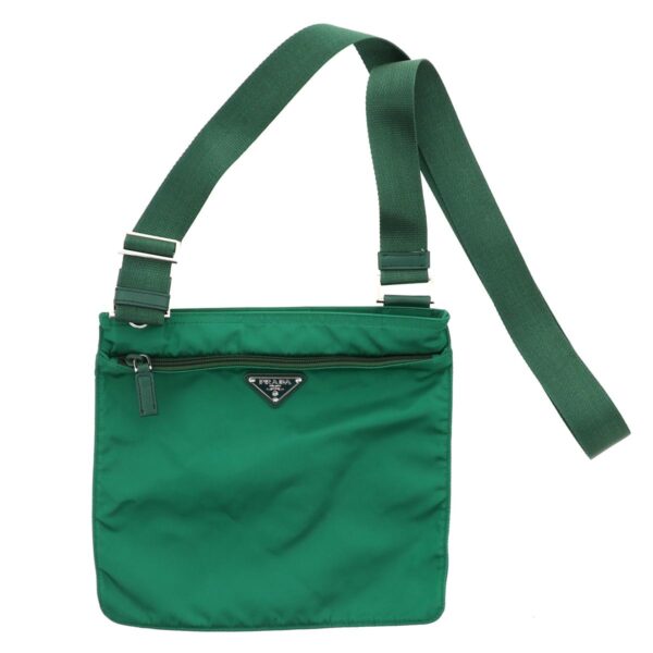 1240001032757 1 Prada Shoulder Bag Green