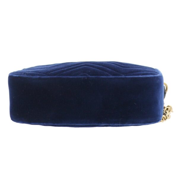 1240001032782 4 Gucci GG Marmont Small Shoulder Bag Blue