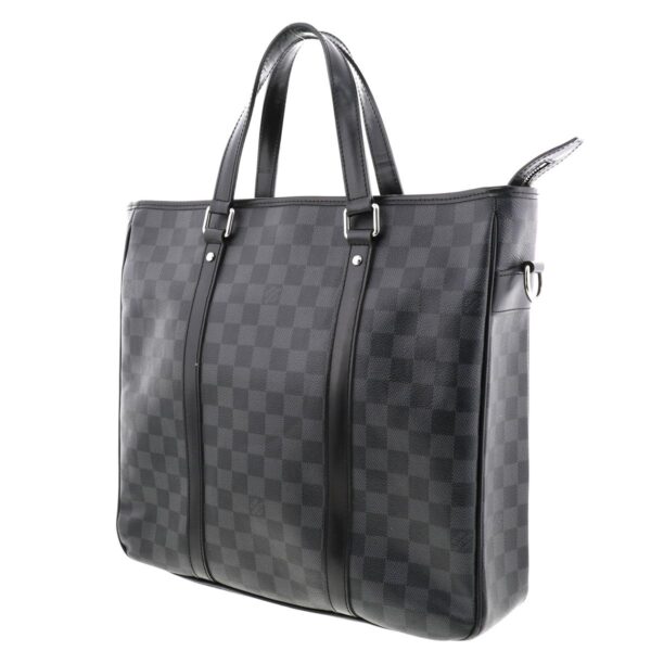 1240001033253 2 Louis Vuitton Tadao Shoulder Bag Damier Graphite