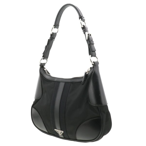 1240001033381 2 Prada Leather Handbag Black