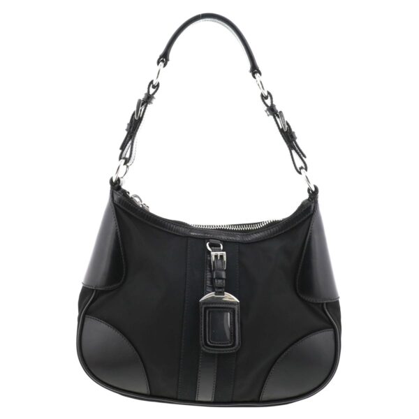 1240001033381 4 Prada Leather Handbag Black