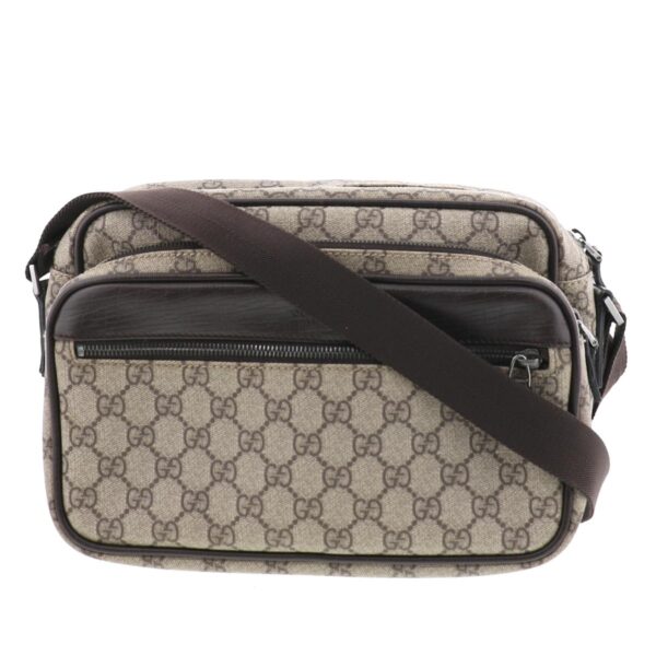 1240001033387 1 Gucci GG Plus Shoulder Bag Brown