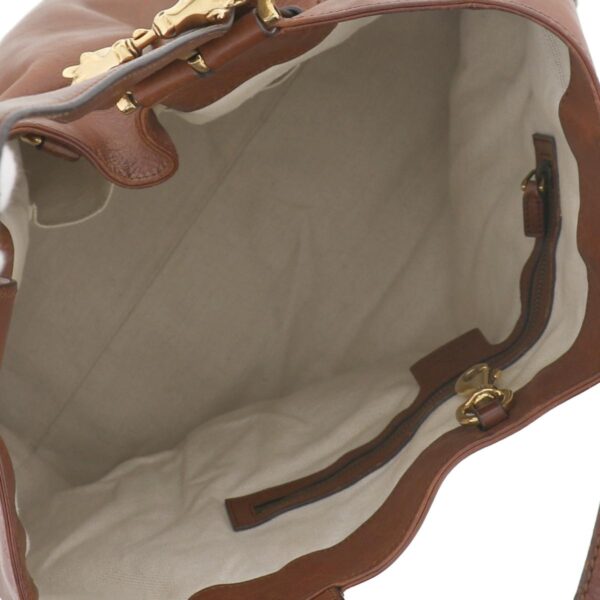 1240001034140 6 Gucci Horsehead Tote Bag Camel