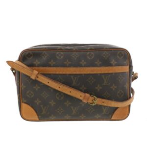 1240001034297 1 Louis Vuitton Galliera PM Shoulder Bag Monogram Canvas Brown