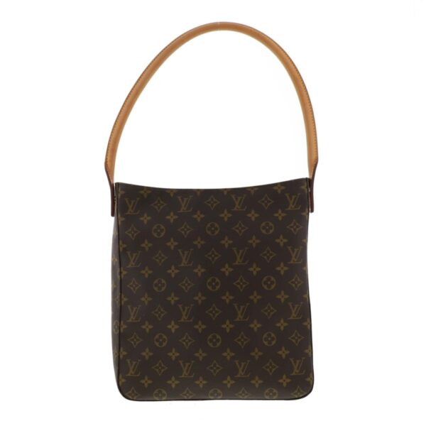 1240001034612 1 Louis Vuitton Looping GM Shoulder Bag Monogram Brown