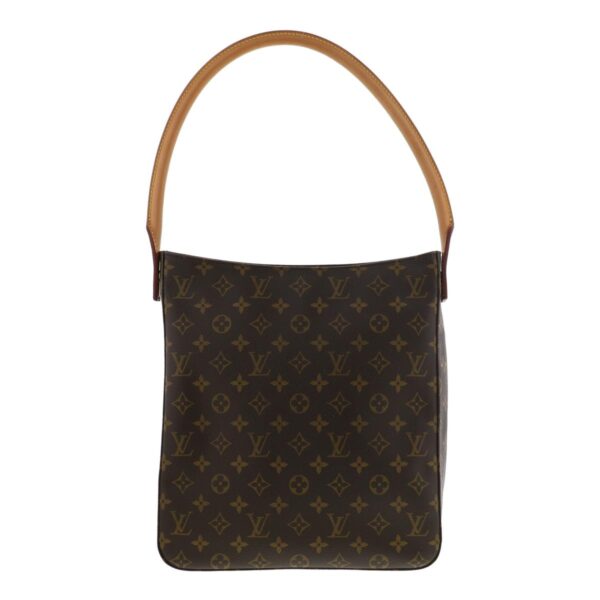 1240001034612 3 Louis Vuitton Looping GM Shoulder Bag Monogram Brown