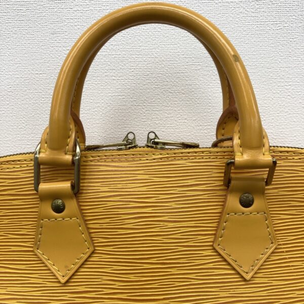 1240001035550 6 Louis Vuitton Alma Epi Yellow Bag Handbag Epi Yellow