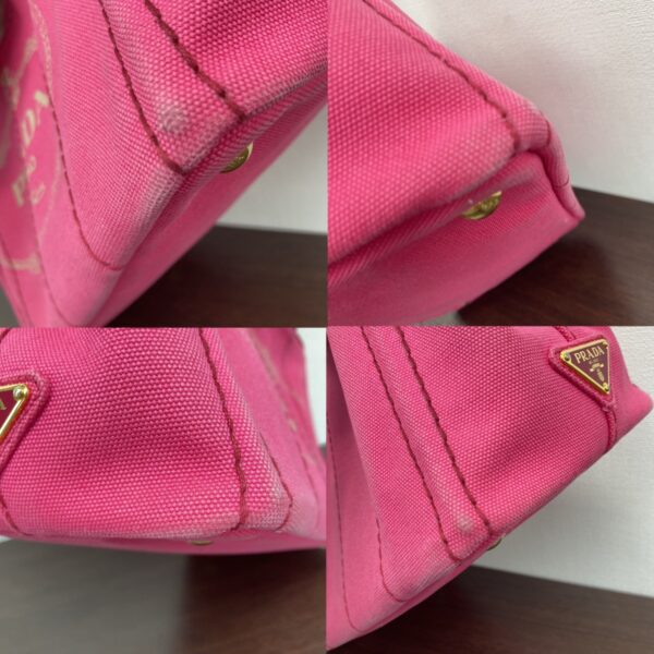 1240001035789 12 Prada Canapa Mini 2way Shoulder Bag Pink