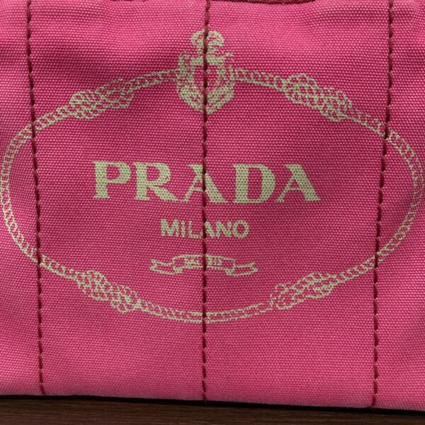 1240001035789 6 Prada Canapa Mini 2way Shoulder Bag Pink