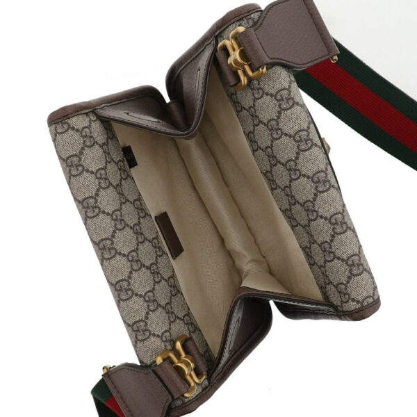 1240001036459 12 Gucci GG Supreme Shoulder Bag Sherry Line