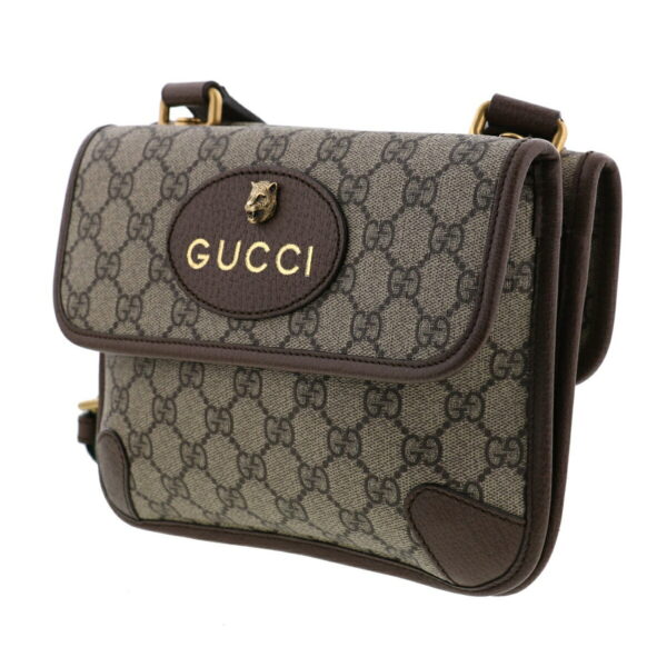 1240001036459 2 Gucci GG Supreme Shoulder Bag Sherry Line