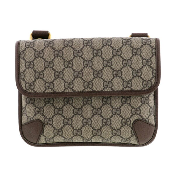 1240001036459 3 Gucci GG Supreme Shoulder Bag Sherry Line