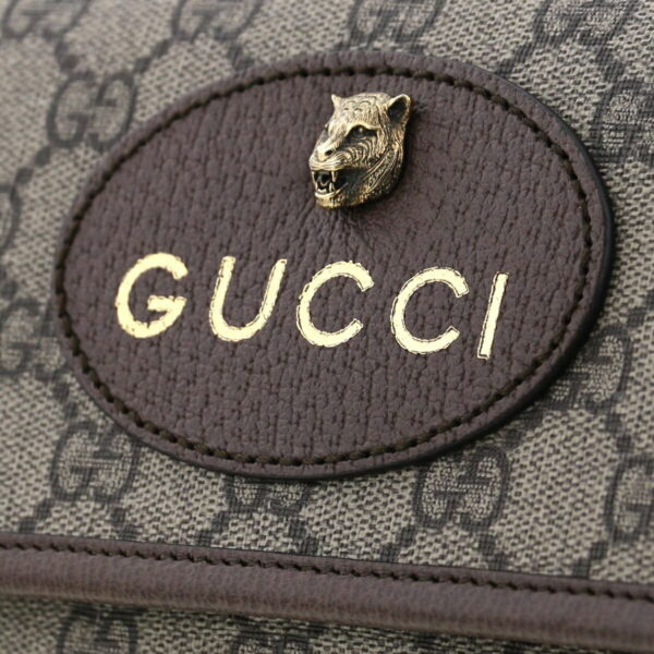 1240001036459 6 Gucci GG Supreme Shoulder Bag Sherry Line