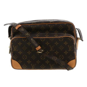 1240001036673 1 Louis Vuitton Damier Sophie Ebene 2WAY Bag Brown