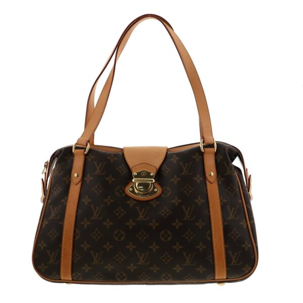 1240001036675 1 Louis Vuitton Stresa PM Shoulder Bag Monogram Brown