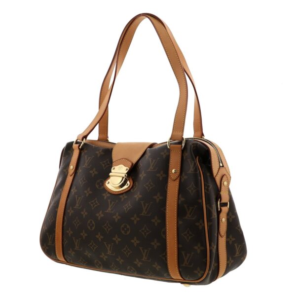 1240001036675 2 Louis Vuitton Stresa PM Shoulder Bag Monogram Brown