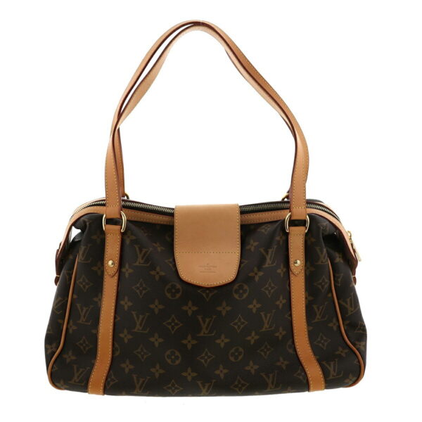 1240001036675 4 Louis Vuitton Stresa PM Shoulder Bag Monogram Brown