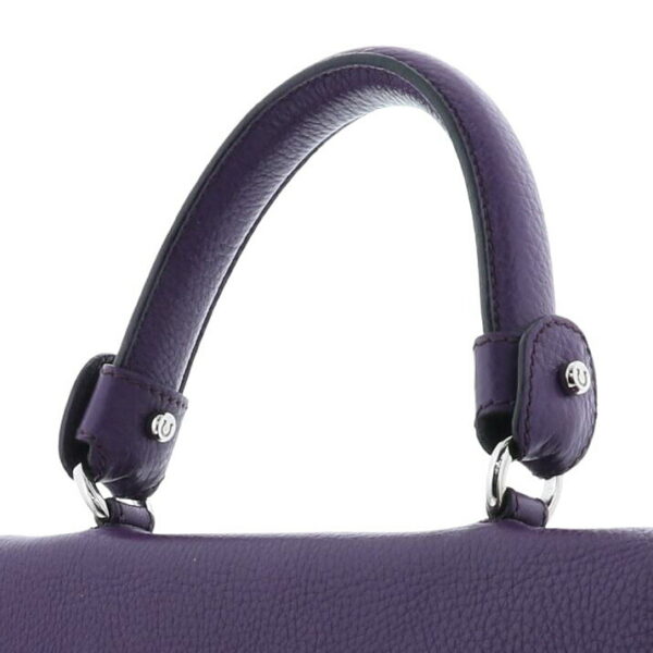 1240001036686 3 Salvatore Ferragamo Gancini 2way Handbag Purple