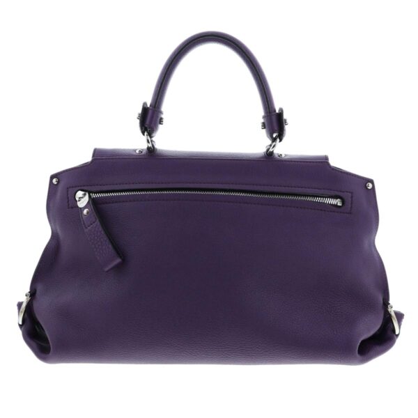 1240001036686 4 Salvatore Ferragamo Gancini 2way Handbag Purple