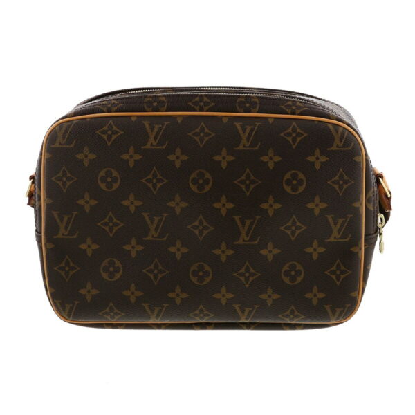 1240001036740 3 Louis Vuitton Reporter PM Shoulder Bag Monogram Brown