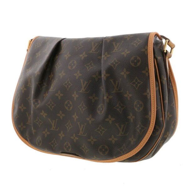 1240001036810 2 Louis Vuitton Menil Montan MM Shoulder Bag Monogram Brown