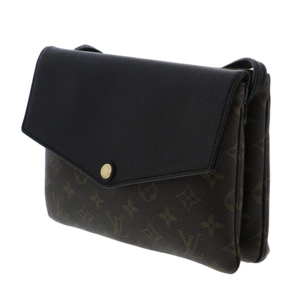 1240001036845 2 1 Louis Vuitton Twist Shoulder Bag Monogram Noir